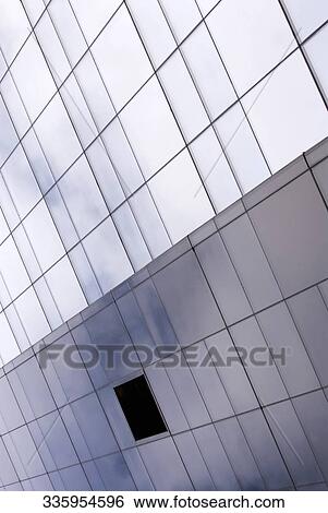 Stock Photograph - Close-up of an open window in a building. Fotosearch