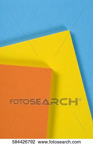 Close-up of colored papers View Large Photo Image Stock Image - Close-up of colored papers. Fotosearch