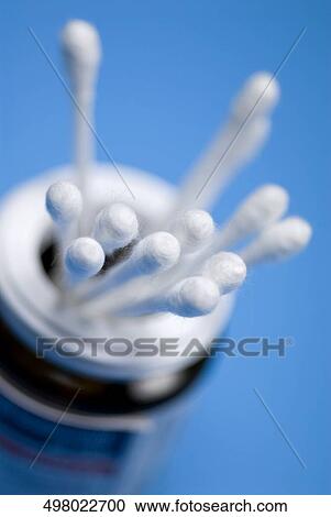 Close-up of cotton swabs in a jar View Large Photo Image Stock Image - Close-up of cotton swabs in a jar. Fotosearch