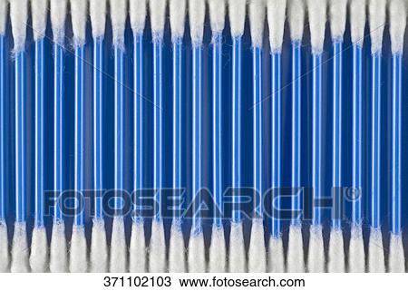 Close-up of cotton swabs View Large Photo Image Stock Image - Close-up of cotton swabs. Fotosearch