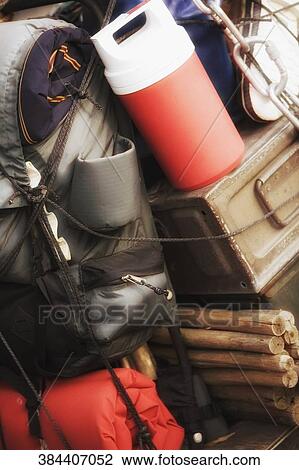 Close-up of loaded luggage View Large Photo Image Stock Image - Close-up of loaded luggage. Fotosearch