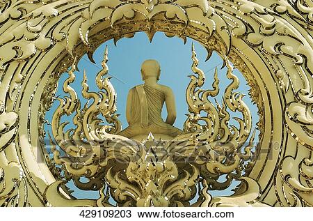 Close-up of statue of Buddha, Wat Rong Khun, Chiang Rai, Amphoe Mueang, Chiang Rai Province, Thailand View Large Photo Image Stock Image - Close-up of statue of Buddha, Wat Rong Khun, Chiang Rai, Amphoe Mueang, Chiang Rai Province, Thailand. Fotosearch