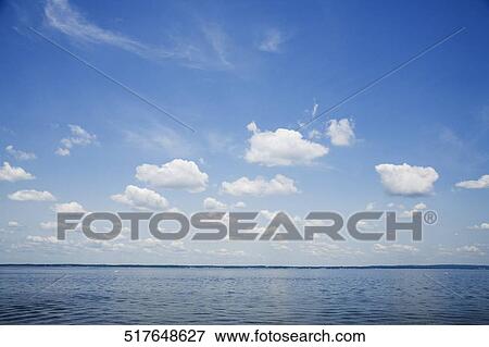 Clouds over a sea View Large Photo Image Stock Photo - Clouds over a sea. Fotosearch