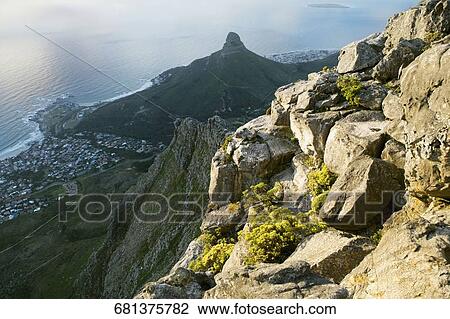 High angle view of a mountain View Large Photo Image Stock Image - High angle view of a mountain. Fotosearch
