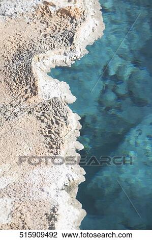 High angle view of a natural geyser, Old Faithful, Upper Geyser Basin, Yellowstone National Park, Wyoming, USA View Large Photo Image Stock Image - High angle view of a natural geyser, Old Faithful, Upper Geyser Basin, Yellowstone National Park, Wyoming, USA. Fotosearch
