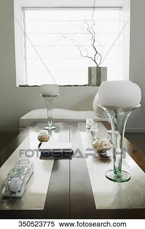 Stock Photography - Interiors of a living room. Fotosearch