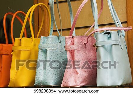 Ladies purses at a market stall, Sorrento, Peninsula Sorrentina, Naples Province, Campania, Italy View Large Photo Image Picture - Ladies purses at a market stall, Sorrento, Peninsula Sorrentina, Naples Province, Campania, Italy. Fotosearch