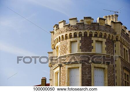 Low angle view of a building, Avenue de l'Imperatrice, Biarritz, Aquitaine, France View Large Photo Image Stock Image - Low angle view of a building, Avenue de l'Imperatrice, Biarritz, Aquitaine, France. Fotosearch