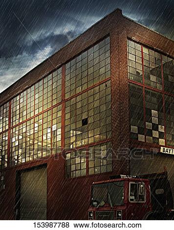 Stock Photo - Low angle view of a building. Fotosearch