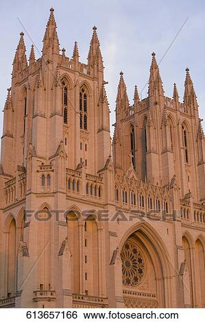 Low angle view of a cathedral, Washington National Cathedral, Washington DC, USA View Large Photo Image Stock Photograph - Low angle view of a cathedral, Washington National Cathedral, Washington DC, USA. Fotosearch