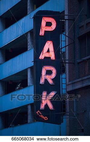 Low angle view of a lit neon sign, New York City, New York State, USA View Large Photo Image Picture - Low angle view of a lit neon sign, New York City, New York State, USA. Fotosearch