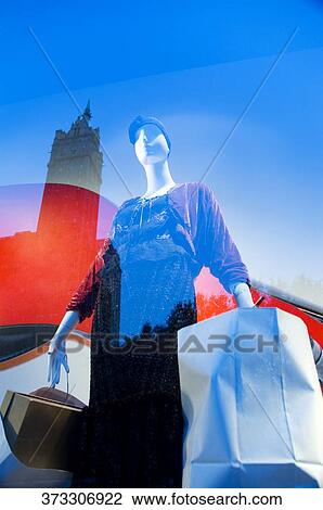 Low angle view of a mannequin in a clothing store, Fifth Avenue, Manhattan, New York City, New York State, USA View Large Photo Image Stock Image - Low angle view of a mannequin in a clothing store, Fifth Avenue, Manhattan, New York City, New York State, USA. Fotosearch