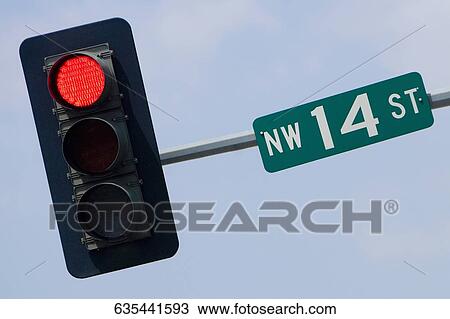 Low angle view of a street signboard on a traffic light, Washington DC, USA View Large Photo Image Stock Image - Low angle view of a street signboard on a traffic light, Washington DC, USA. Fotosearch