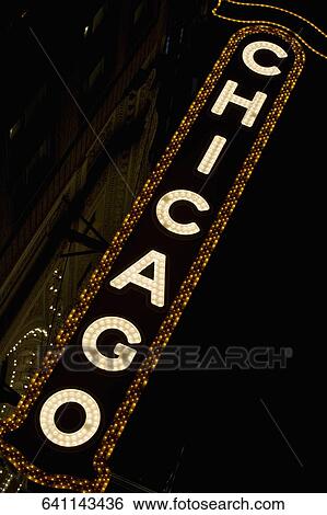Low angle view of an information board, Chicago Theater, Illinois, USA View Large Photo Image Stock Photograph - Low angle view of an information board, Chicago Theater, Illinois, USA. Fotosearch