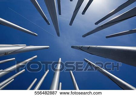 Low angle view of flag poles, Bordeaux, Aquitaine, France View Large Photo Image Stock Photo - Low angle view of flag poles, Bordeaux, Aquitaine, France. Fotosearch