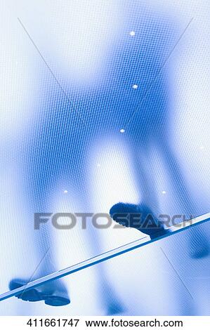 Low angle view of two people walking on a glass bridge, Fifth Avenue, Manhattan, New York City, New York State, USA View Large Photo Image Stock Photo - Low angle view of two people walking on a glass bridge, Fifth Avenue, Manhattan, New York City, New York State, USA. Fotosearch