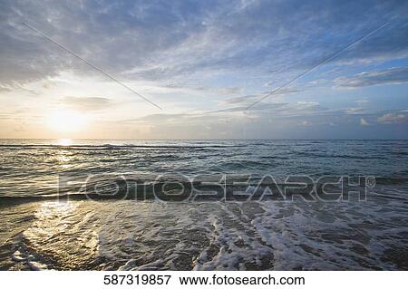 Panoramic view of the sea View Large Photo Image Stock Photo - Panoramic view of the sea. Fotosearch