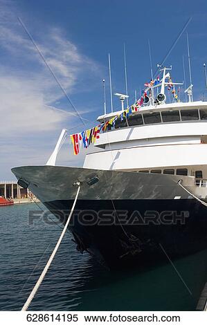 Passenger ship moored at a pier, Navy Pier, Chicago, Illinois, USA View Large Photo Image Stock Photography - Passenger ship moored at a pier, Navy Pier, Chicago, Illinois, USA. Fotosearch