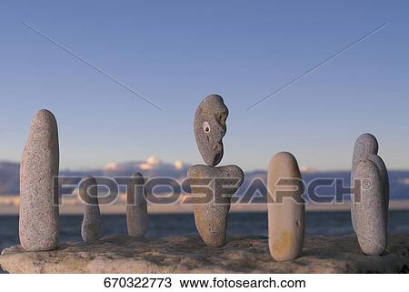 Pebbles on the beach View Large Photo Image Stock Image - Pebbles on the beach. Fotosearch