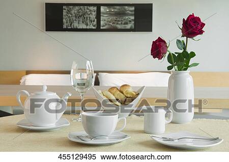 Place setting on a table View Large Photo Image Stock Photography - Place setting on a table. Fotosearch