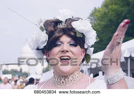 Picture - Portrait of a gay man smiling. Fotosearch