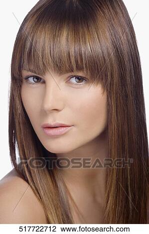Portrait of a young woman View Large Photo Image Stock Image - Portrait of a young woman. Fotosearch