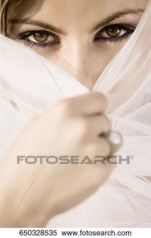 Stock Photography - Portrait of a young woman. Fotosearch