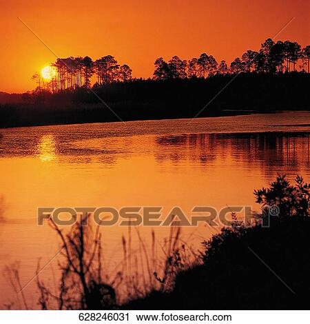 Reflection of sun in water View Large Photo Image Stock Image - Reflection of sun in water. Fotosearch