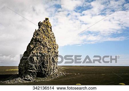 Rock formations at the coast, Black Sand Beach, Iceland View Large Photo Image Picture - Rock formations at the coast, Black Sand Beach, Iceland. Fotosearch