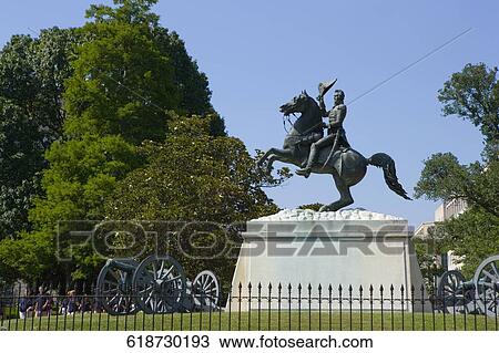 Statue of Andrew Jackson in a national park, President's Park, Washington DC, USA View Large Photo Image Stock Image - Statue of Andrew Jackson in a national park, President's Park, Washington DC, USA. Fotosearch