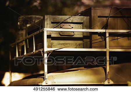 Trunks on a vehicle View Large Photo Image Stock Photograph - Trunks on a vehicle. Fotosearch