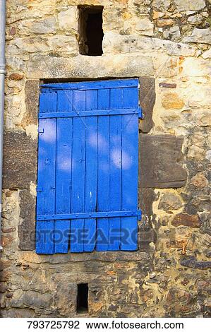 Stock Image - Window of a medieval house, Le Mans, Sarthe, Pays-de-la-Loire, France. Fotosearch