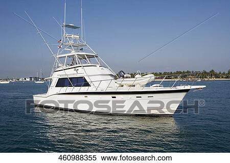 Stock Photography - Yacht in the sea. Fotosearch