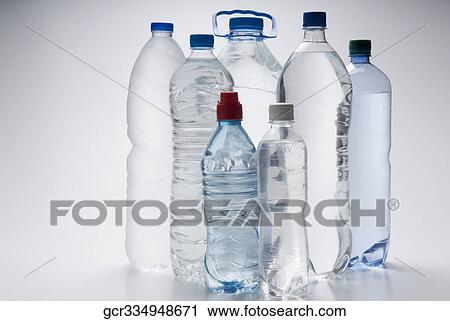 Assorted bottles of water View Large Photo Image Stock Image - Assorted bottles of water. Fotosearch