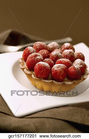 Close-up of a berry tart View Large Photo Image Stock Image - Close-up of a berry tart. Fotosearch