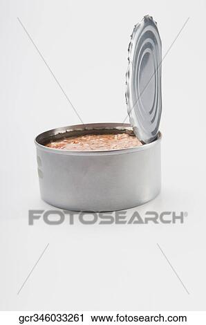Close-up of a can of tuna View Large Photo Image Stock Image - Close-up of a can of tuna. Fotosearch