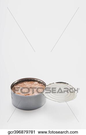 Close-up of a can of tuna View Large Photo Image Stock Image - Close-up of a can of tuna. Fotosearch