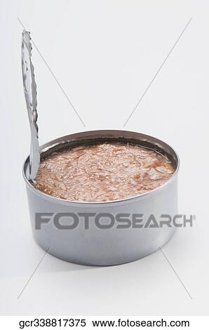 Close-up of a can of tuna View Large Photo Image Stock Photography - Close-up of a can of tuna. Fotosearch
