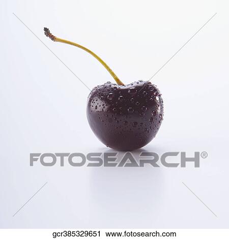 Close-up of a cherry View Large Photo Image Stock Image - Close-up of a cherry. Fotosearch
