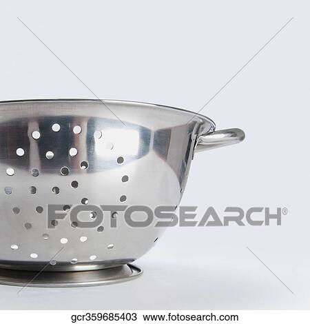 Close-up of a colander View Large Photo Image Stock Image - Close-up of a colander. Fotosearch