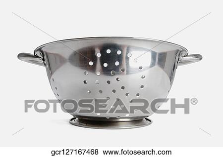 Close-up of a colander View Large Photo Image Stock Photo - Close-up of a colander. Fotosearch