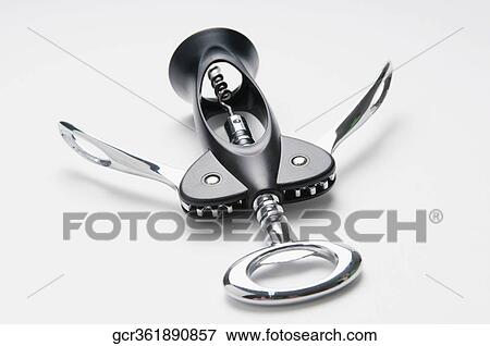 Close-up of a corkscrew View Large Photo Image Stock Photo - Close-up of a corkscrew. Fotosearch