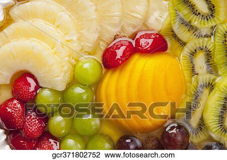 Close-up of a fruit flan View Large Photo Image Stock Image - Close-up of a fruit flan. Fotosearch