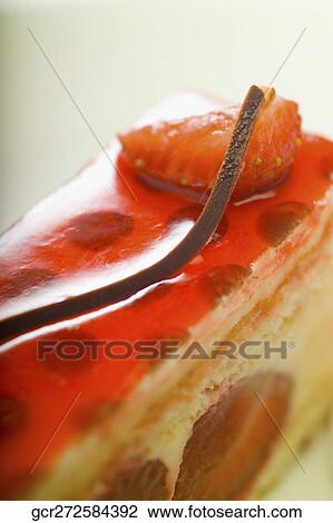 Close-up of a fruit pastry View Large Photo Image Stock Image - Close-up of a fruit pastry. Fotosearch