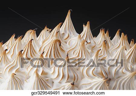 Close-up of a meringue pie View Large Photo Image Stock Image - Close-up of a meringue pie. Fotosearch