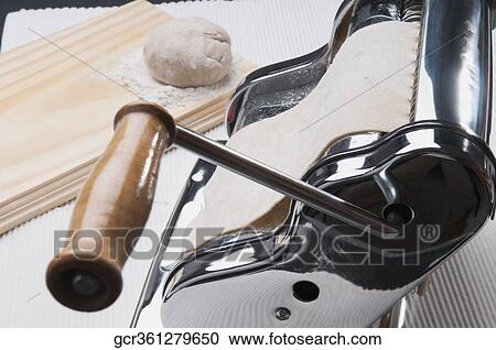 Close-up of a pasta maker View Large Photo Image Stock Image - Close-up of a pasta maker. Fotosearch