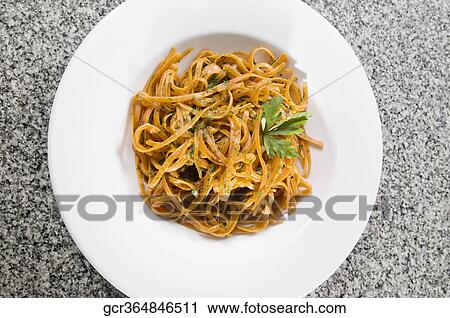 Close-up of a plate of spaghetti View Large Photo Image Stock Image - Close-up of a plate of spaghetti. Fotosearch
