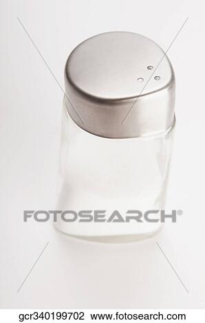 Stock Image - Close-up of a salt shaker. Fotosearch