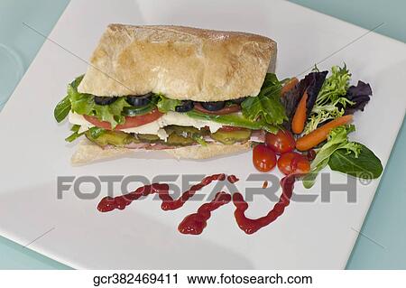 Close-up of a sandwich View Large Photo Image Stock Image - Close-up of a sandwich. Fotosearch