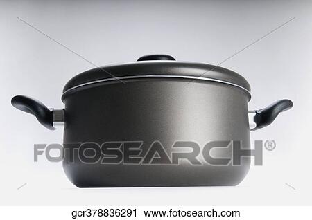 Close-up of a saucepan View Large Photo Image Stock Image - Close-up of a saucepan. Fotosearch